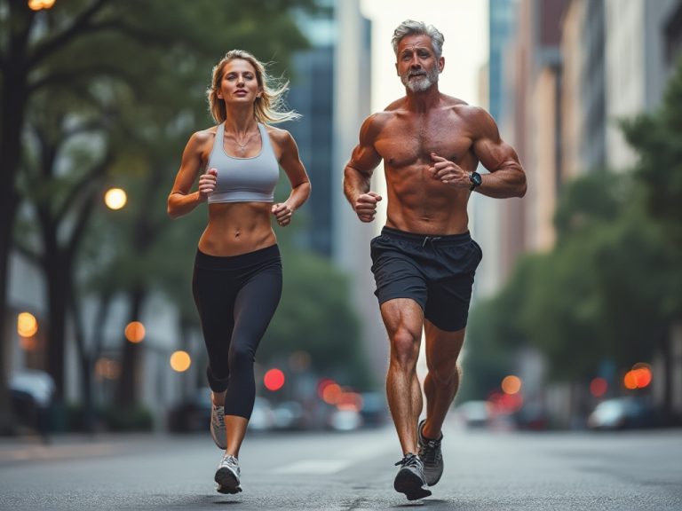 Runners shown on Anabolic Fasting Protocol website